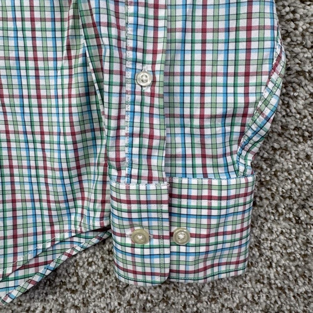 Peter Millar Shirt Mens Large Summer Comfort Performance Long Sleeve Button Down - Picture 8 of 16